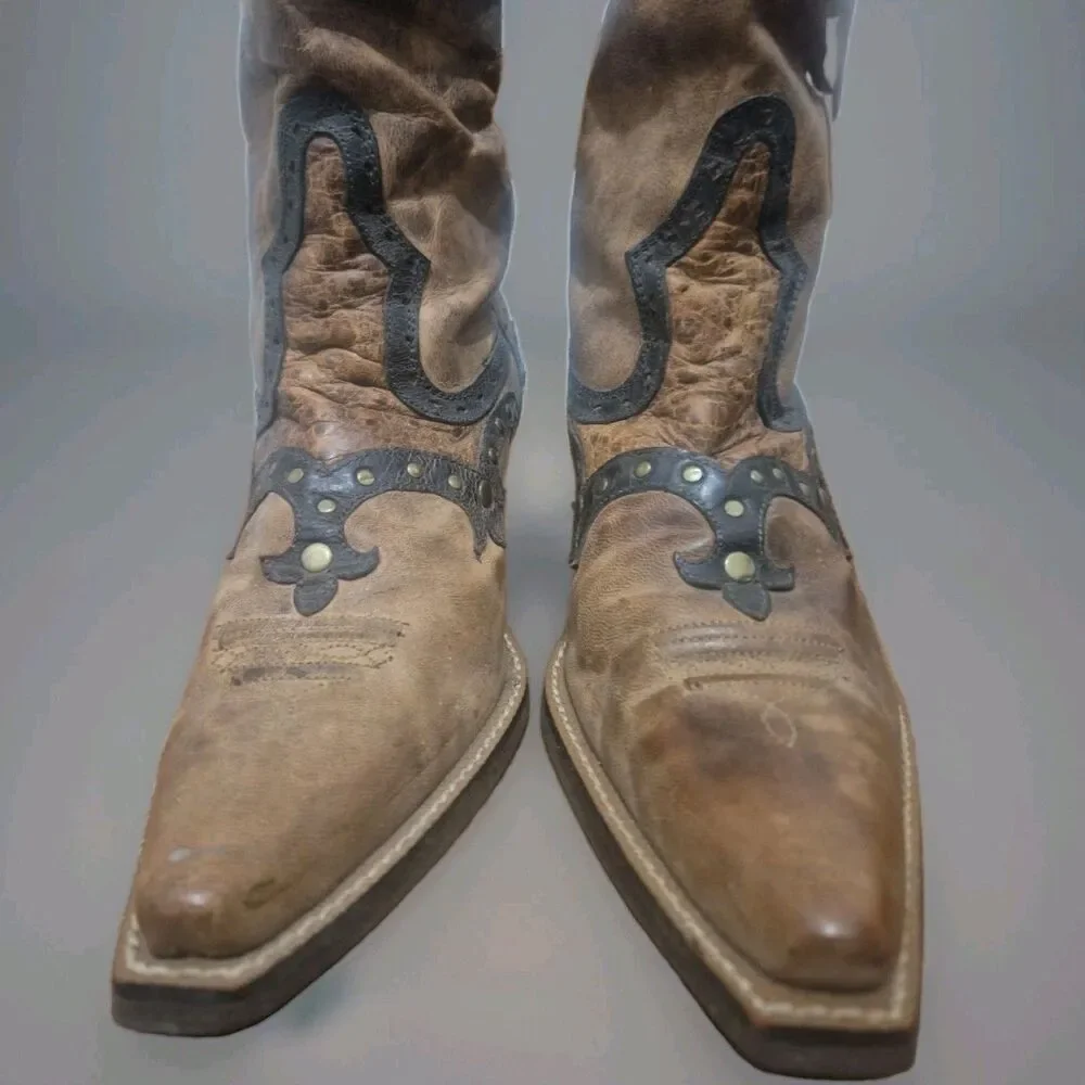 Ariat Rogue Boots Women's Size 7.5B Brown  Leather Western( Style 10008778)